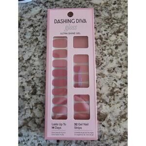 dashing diva nail strips ultra shine gel gloss